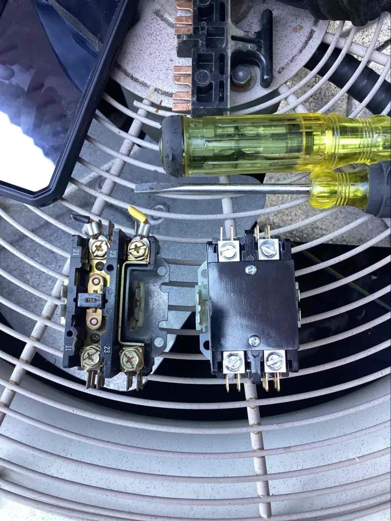 AC Contactor Replacement and Electrical Repair project, photo 1 of 3