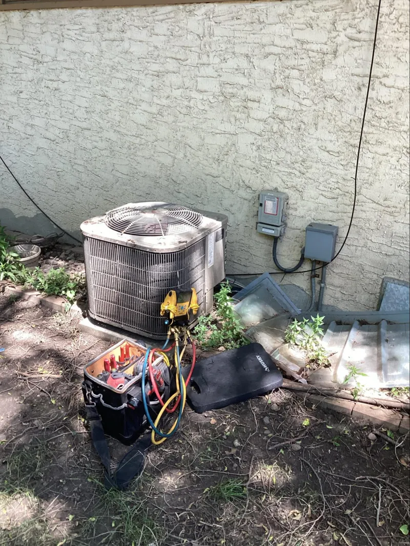 AC Refrigerant Recharge and Leak Sealant Treatment project, photo 1 of 2
