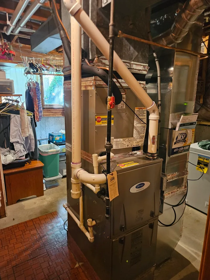 AC System Install project in Shoreview, Minnesota, photo 1 of 9