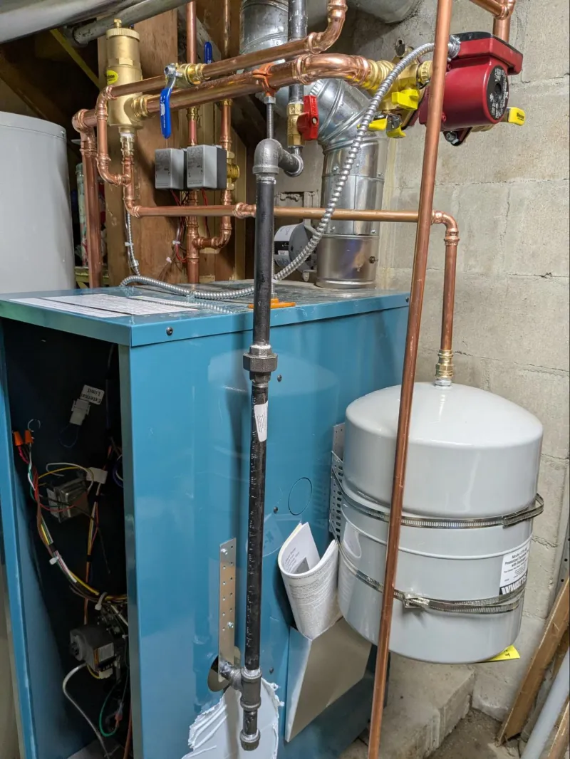 Burnham Boiler Replacement with Zone Valve and Backflow Upgrades project, photo 1 of 3