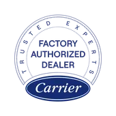 Carrier Factory Authorized Dealer badge
