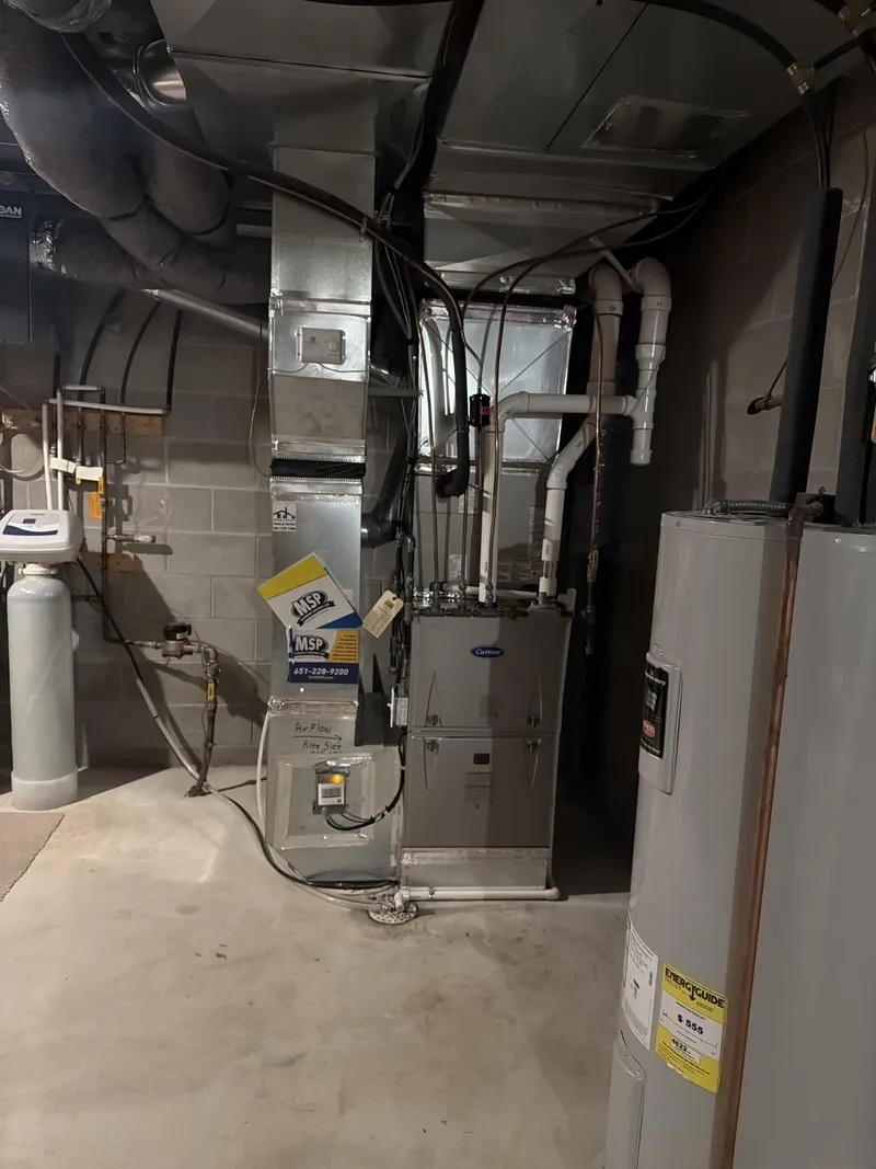Carrier Furnace & Air Conditioner System Installation project, photo 1 of 3