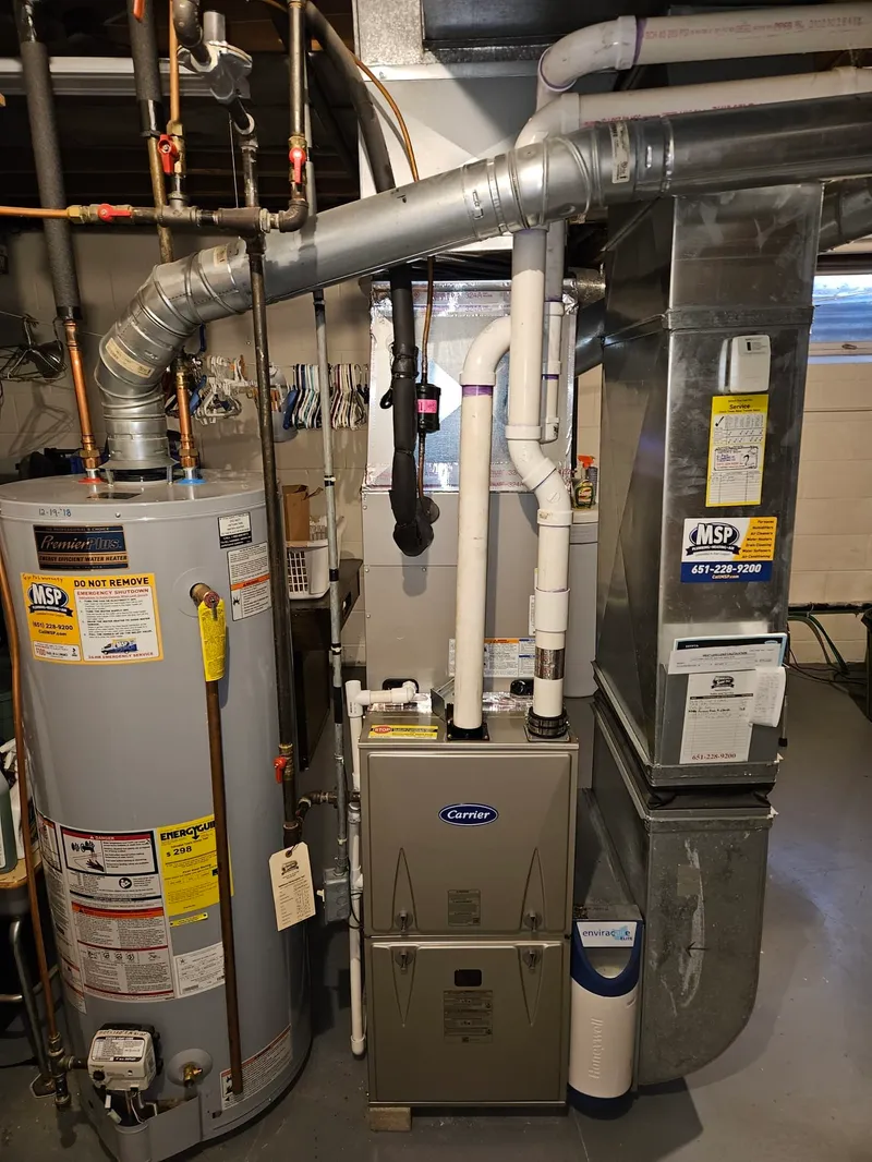 Carrier Furnace Replacement project in Oakdale, Minnesota, photo 1 of 9