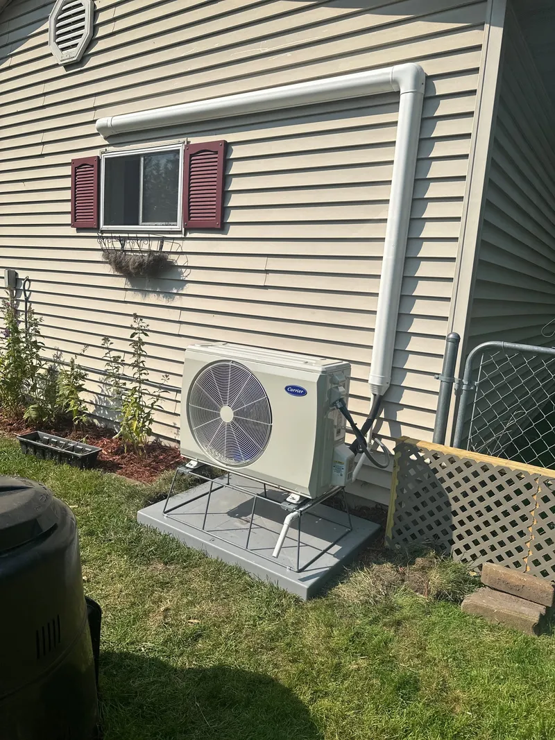 Ductless Garage Mini-Split project in Little Canada, Minnesota, photo 1 of 3