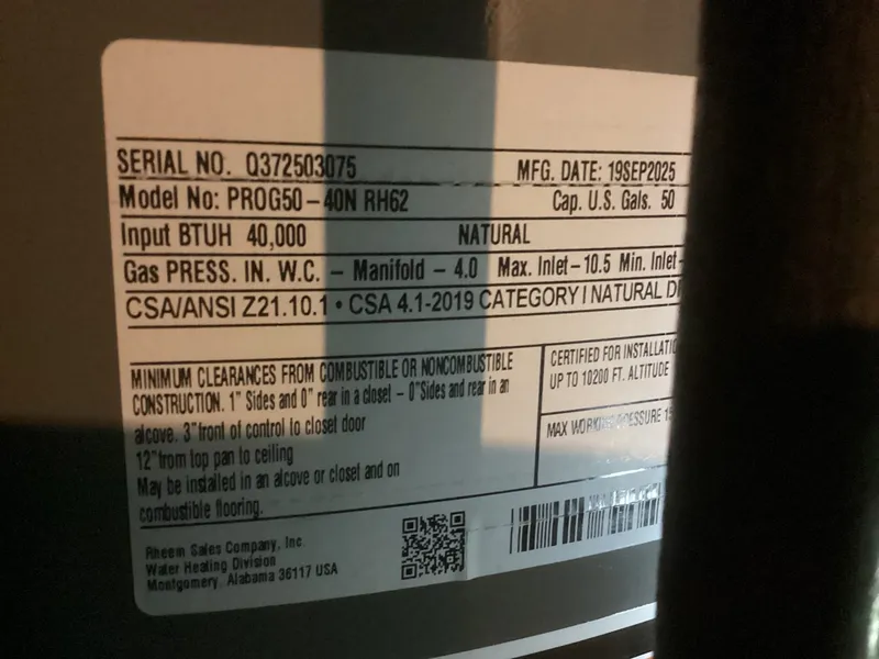 Emergency Water Heater Replacement project in Little Canada, Minnesota, photo 1 of 5