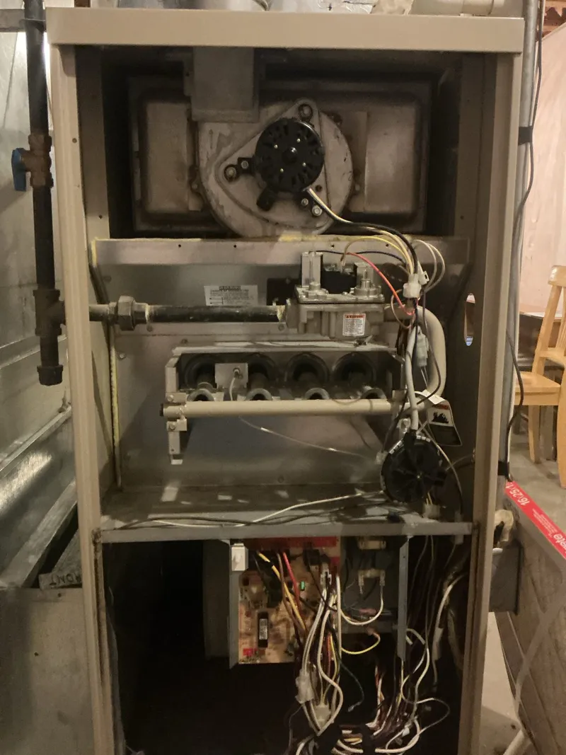 Failed Capacitor Repair + Furnace Tune-Up project, photo 1 of 3