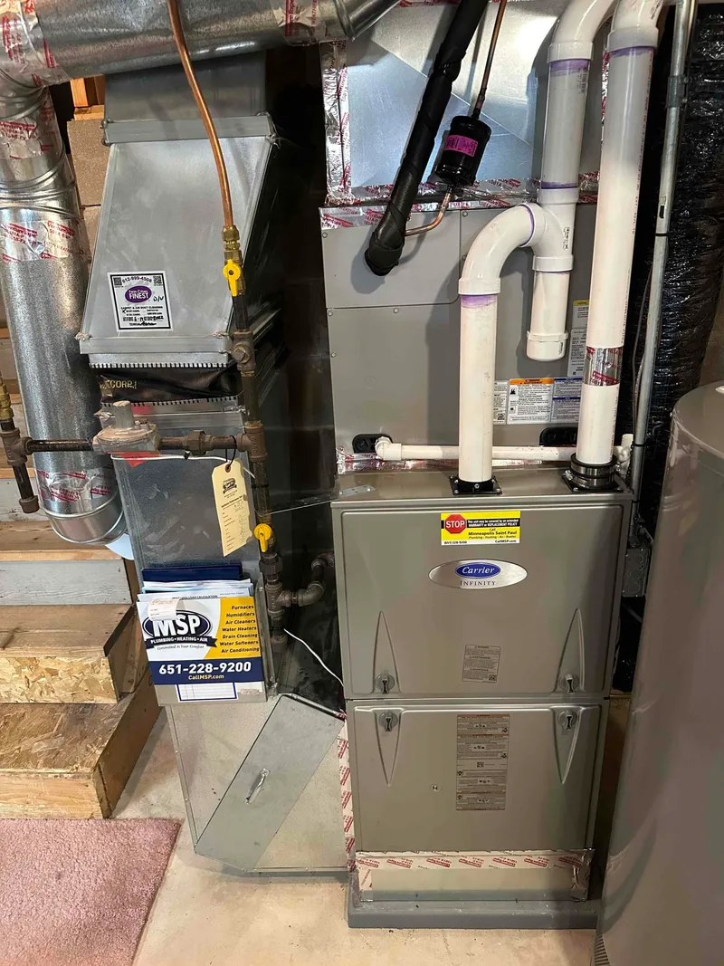 Furnace AC Upgrade project in Anoka, Minnesota, photo 1 of 4