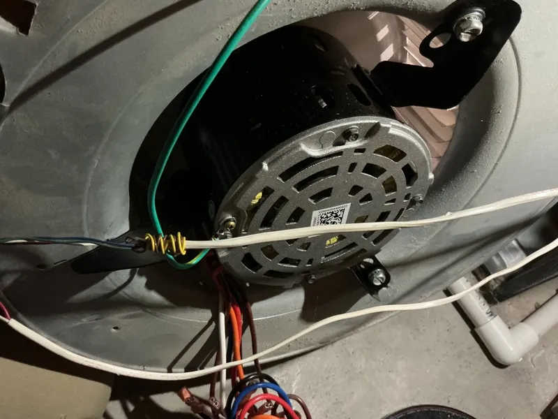 Furnace Blower Motor & Capacitor Replacement project, photo 1 of 3