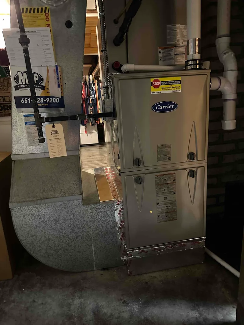 Furnace Change Out project in Anoka, Minnesota, photo 1 of 1