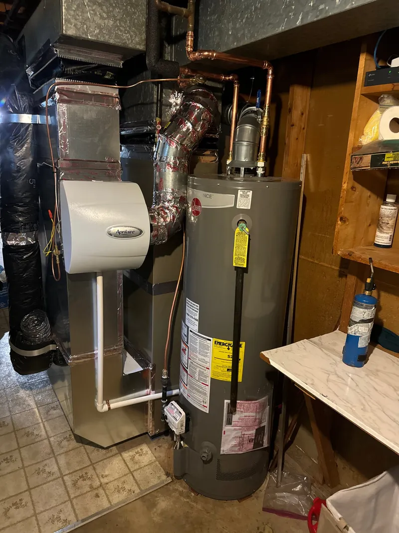 Furnace and Heat Pump Install project in Fridley, Minnesota, photo 1 of 5