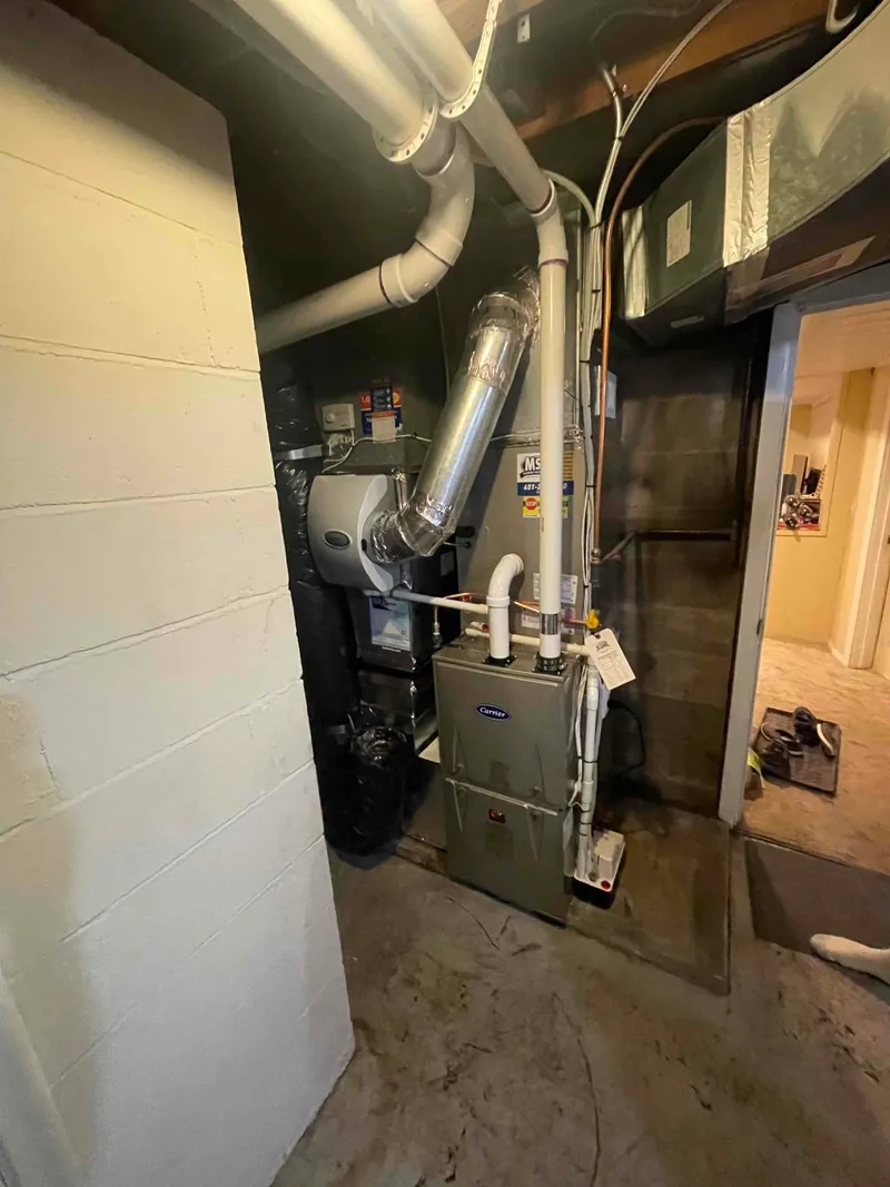Furnace and Heat Pump Install project in Fridley, Minnesota, photo 1 of 4