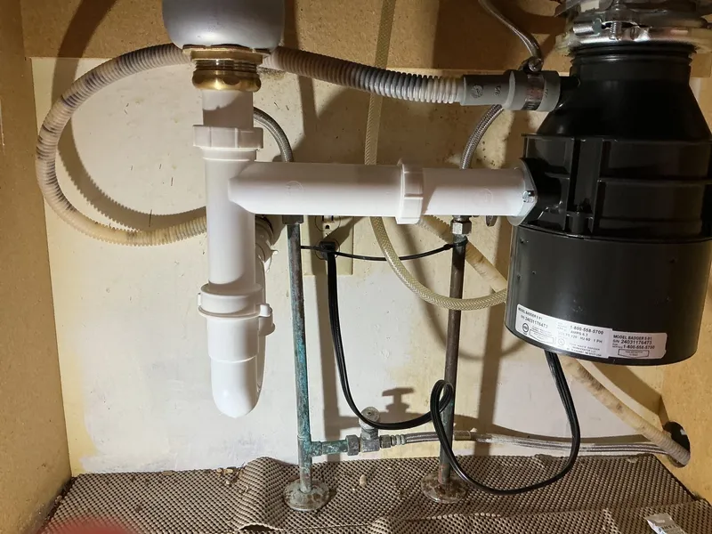 Garbage Disposal & Kitchen Sink Drain Repair project, photo 1 of 2