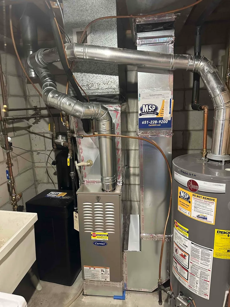Gas Furnace Replacement project in Eagan, Minnesota, photo 1 of 6