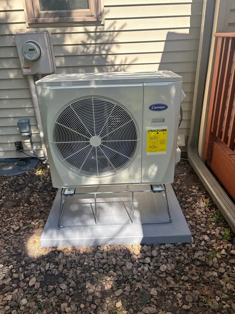 Heat Pump and Furnace Install project in Blaine, Minnesota, photo 1 of 9