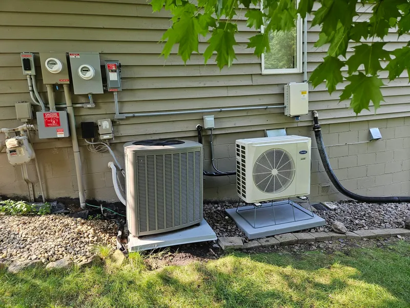 Heat Pump and Furnace Install project in Chanhassen, Minnesota, photo 1 of 4