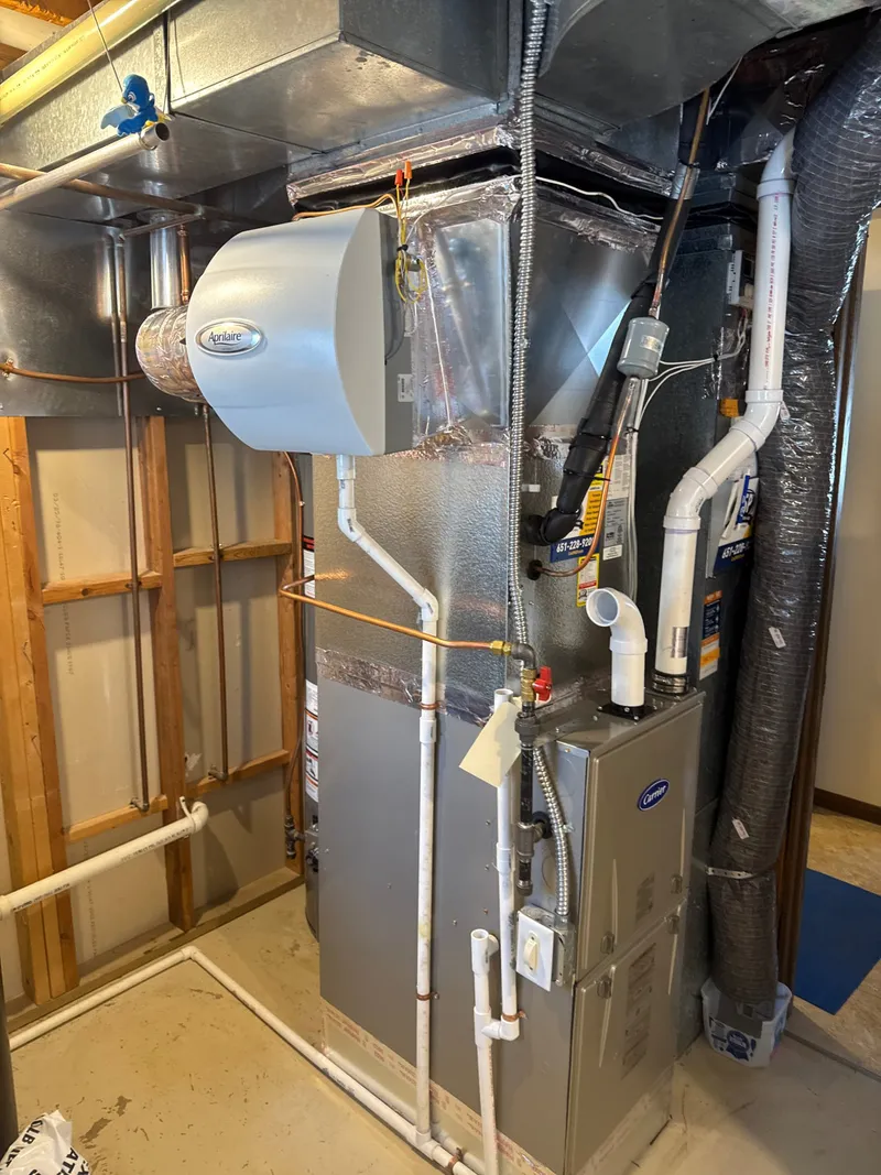 Heat Pump Installation project in Champlin, Minnesota, photo 1 of 4