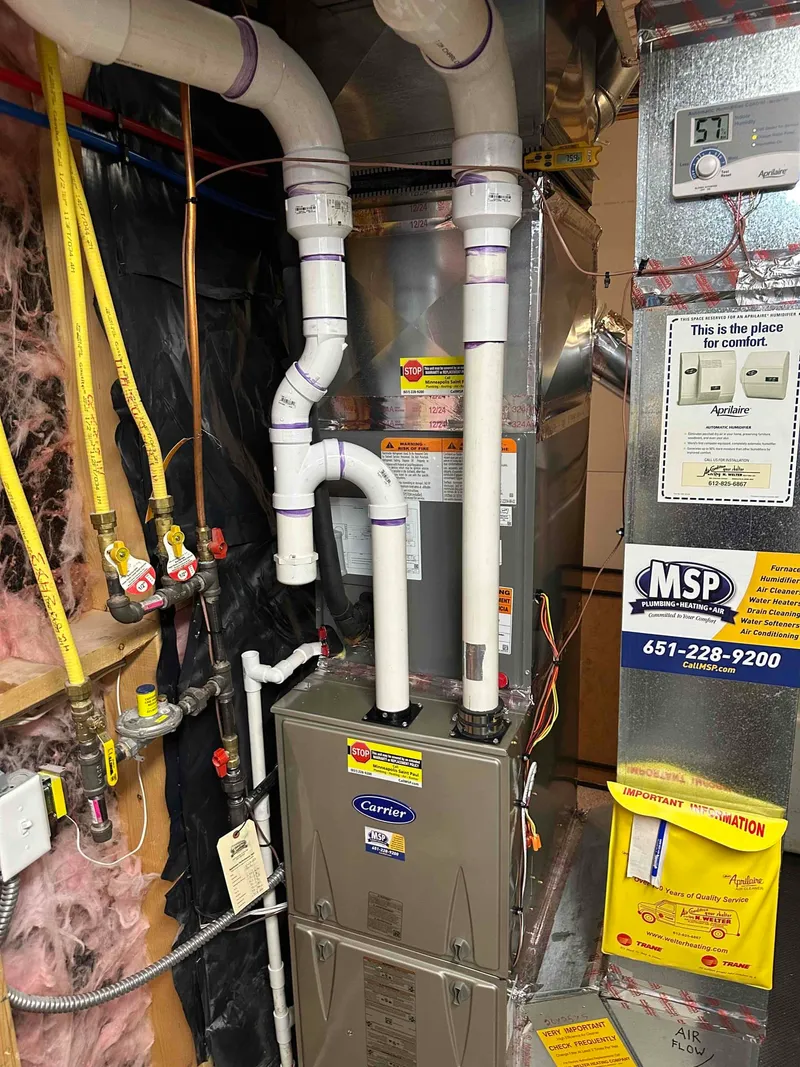 Heat Pump Retrofit project in Lakeville, Minnesota, photo 1 of 4