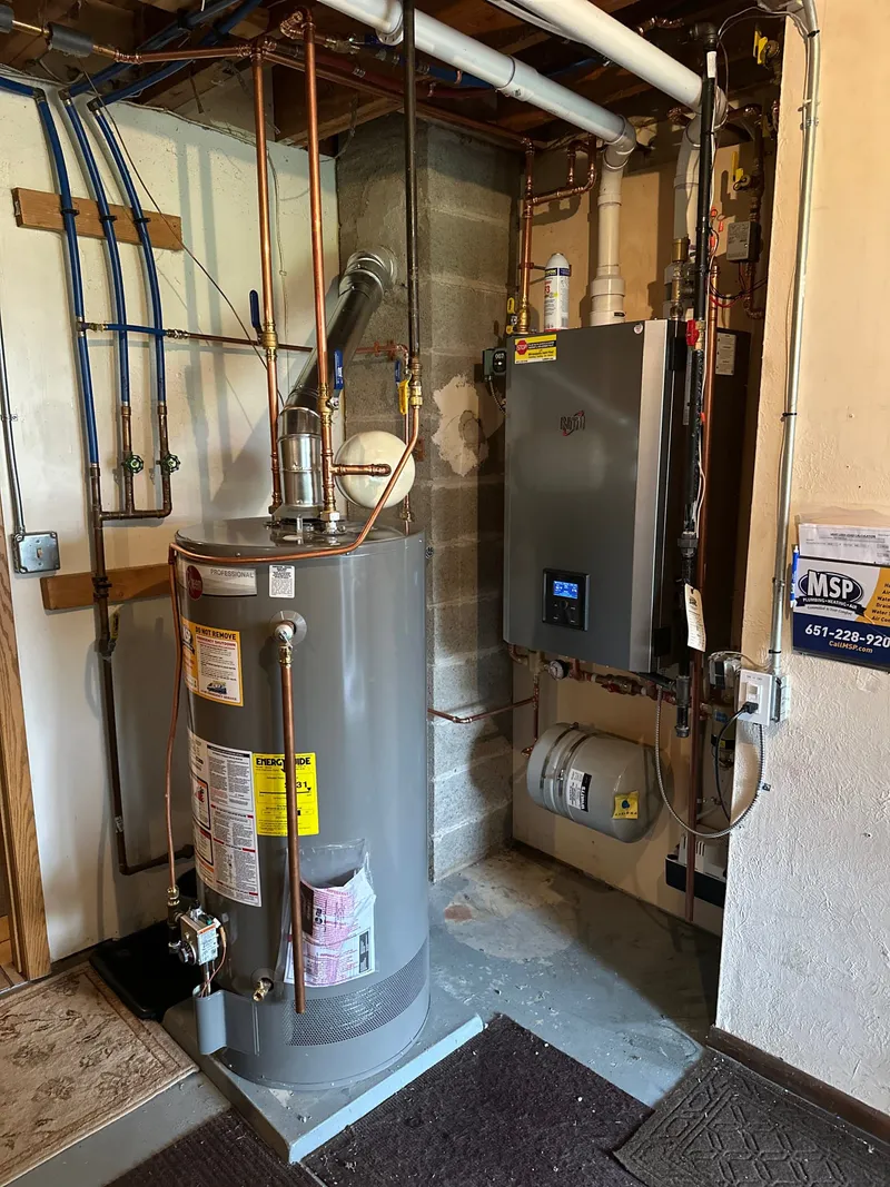 High-Efficiency Boiler Install project in Maplewood, Minnesota, photo 1 of 11