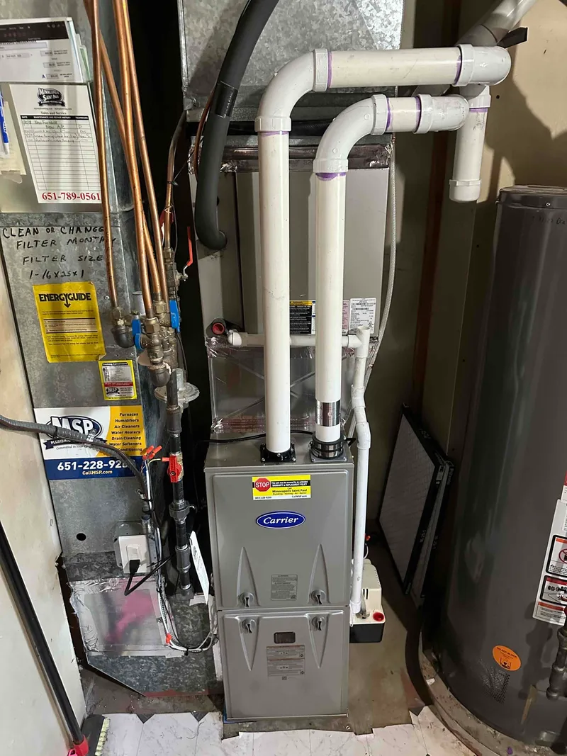 High-Efficiency Furnace Install project in Little Canada, Minnesota, photo 1 of 1