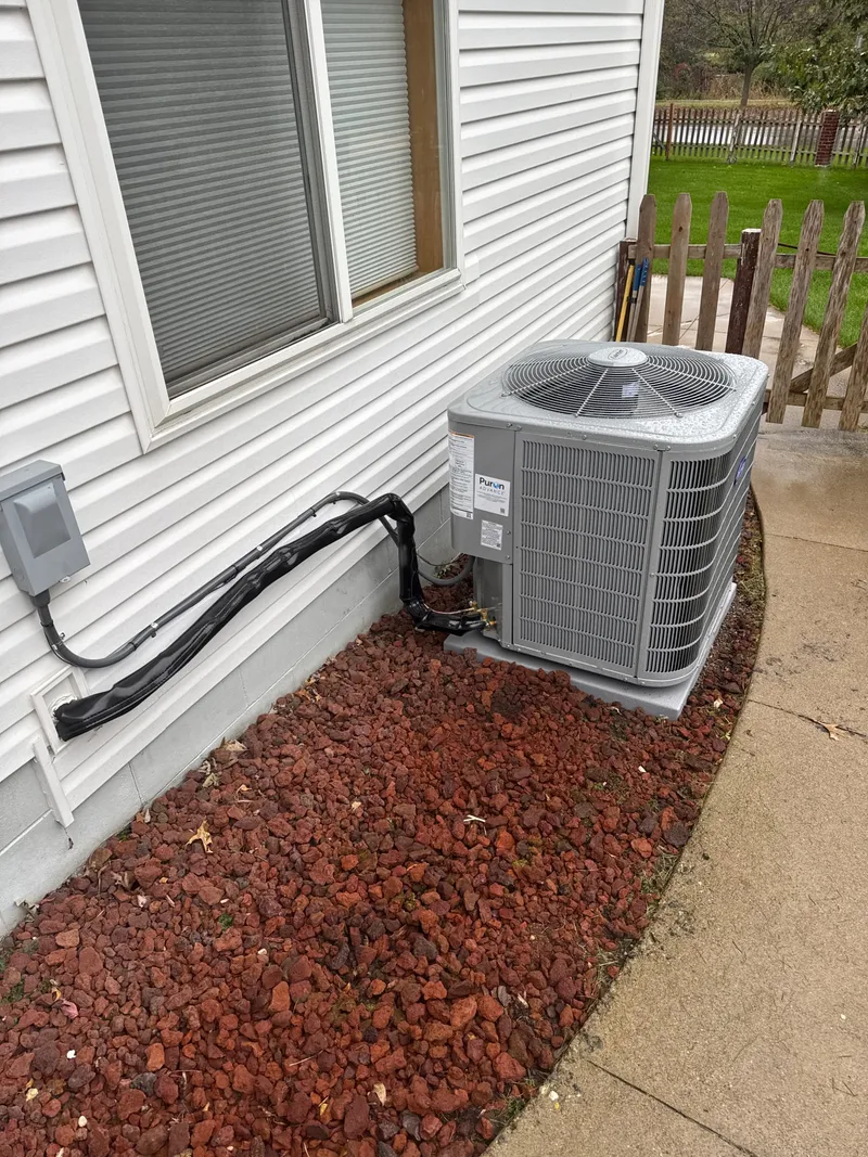 HVAC and Water Heater Install project in Blaine, Minnesota, photo 1 of 7