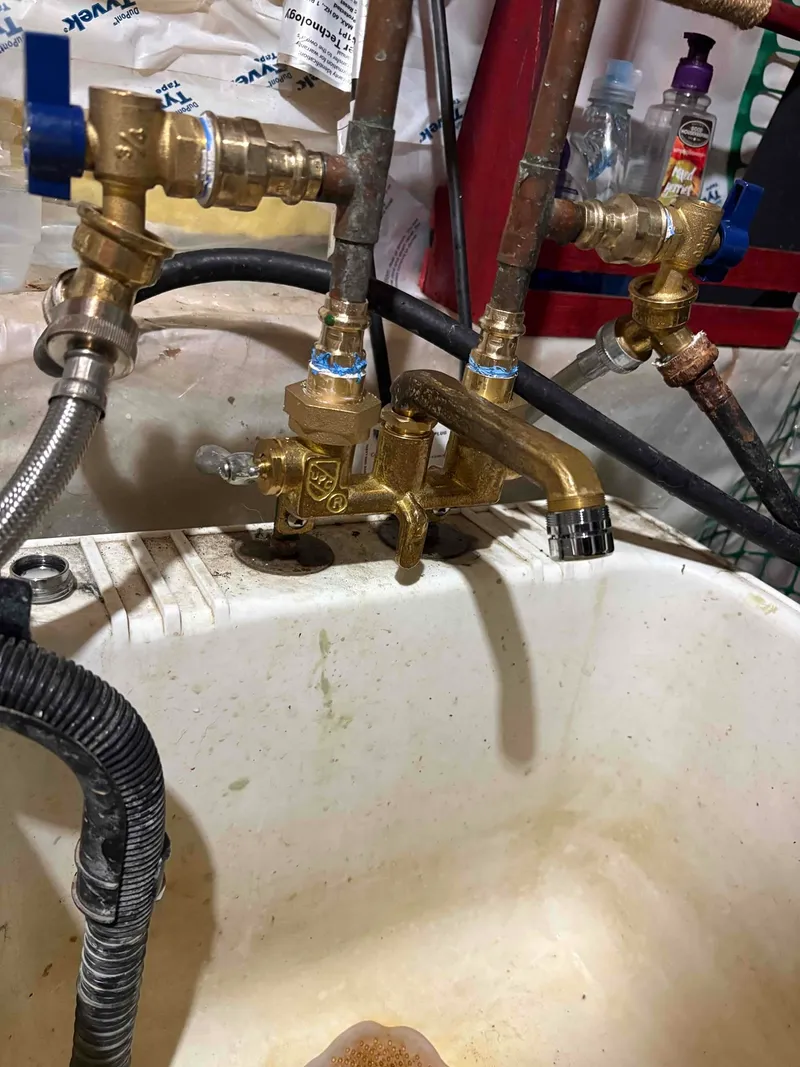 Laundry Faucet Repair project in Anoka, Minnesota, photo 1 of 1