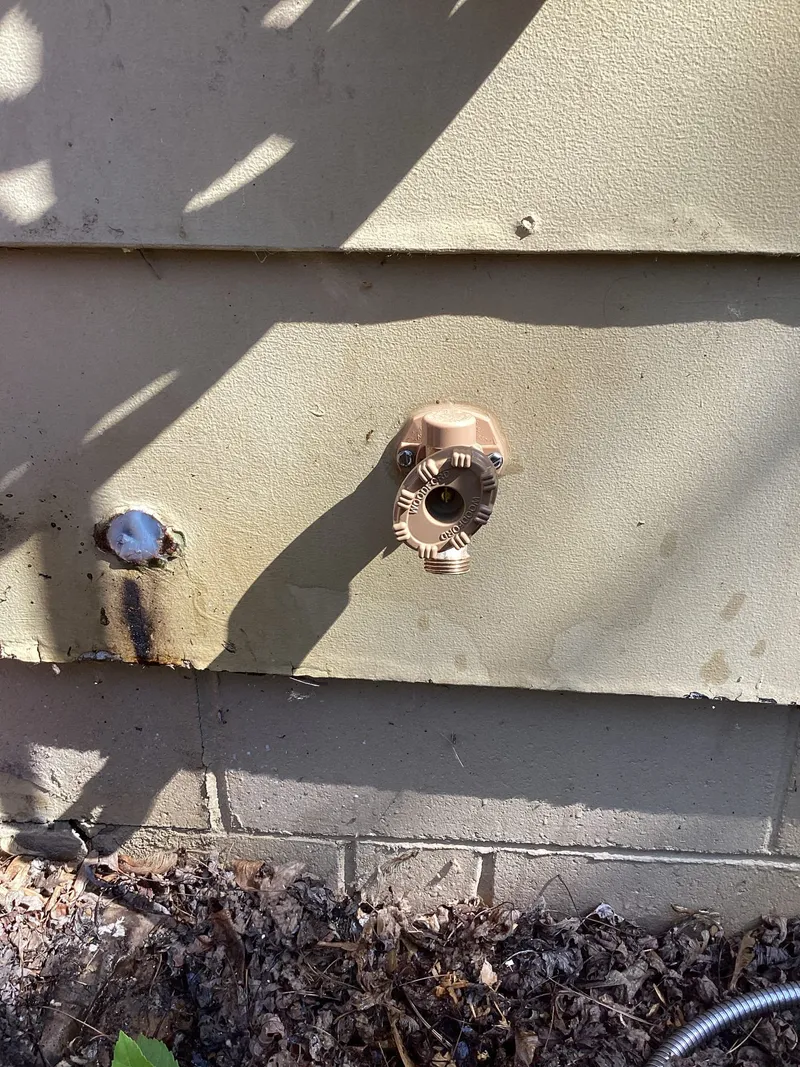 Outdoor Spigot Replacement project in Andover, Minnesota, photo 1 of 3