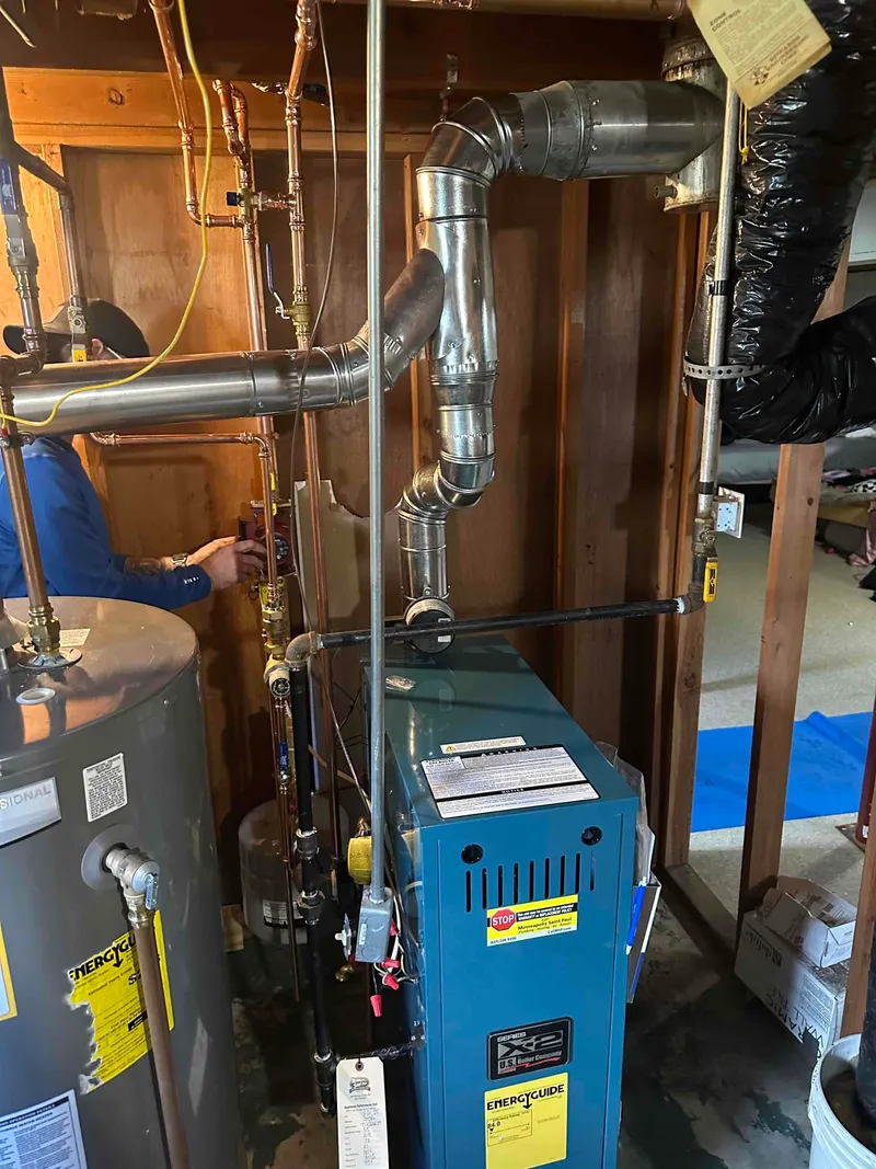 Residential Boiler Install project in Hugo, Minnesota, photo 1 of 2