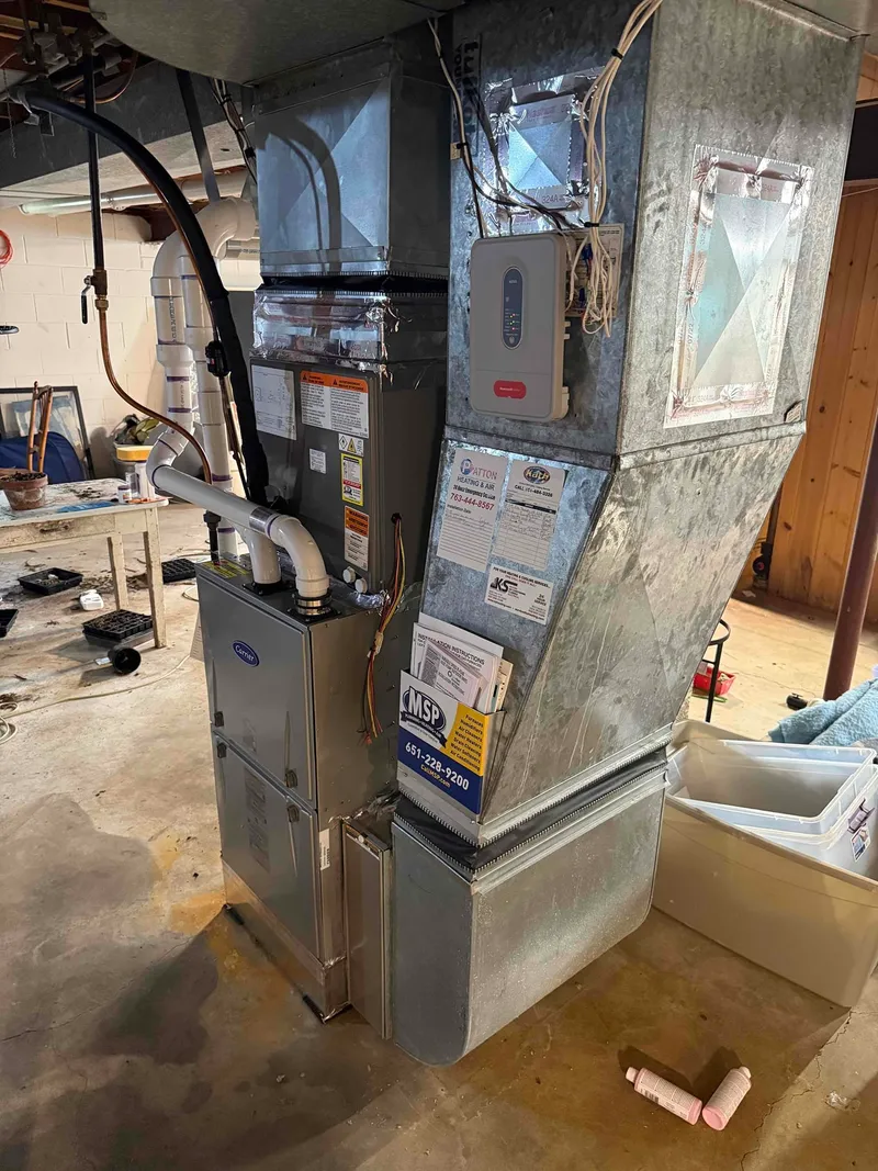 Rheem Heat Pump Install project in White Bear Lake, Minnesota, photo 1 of 3