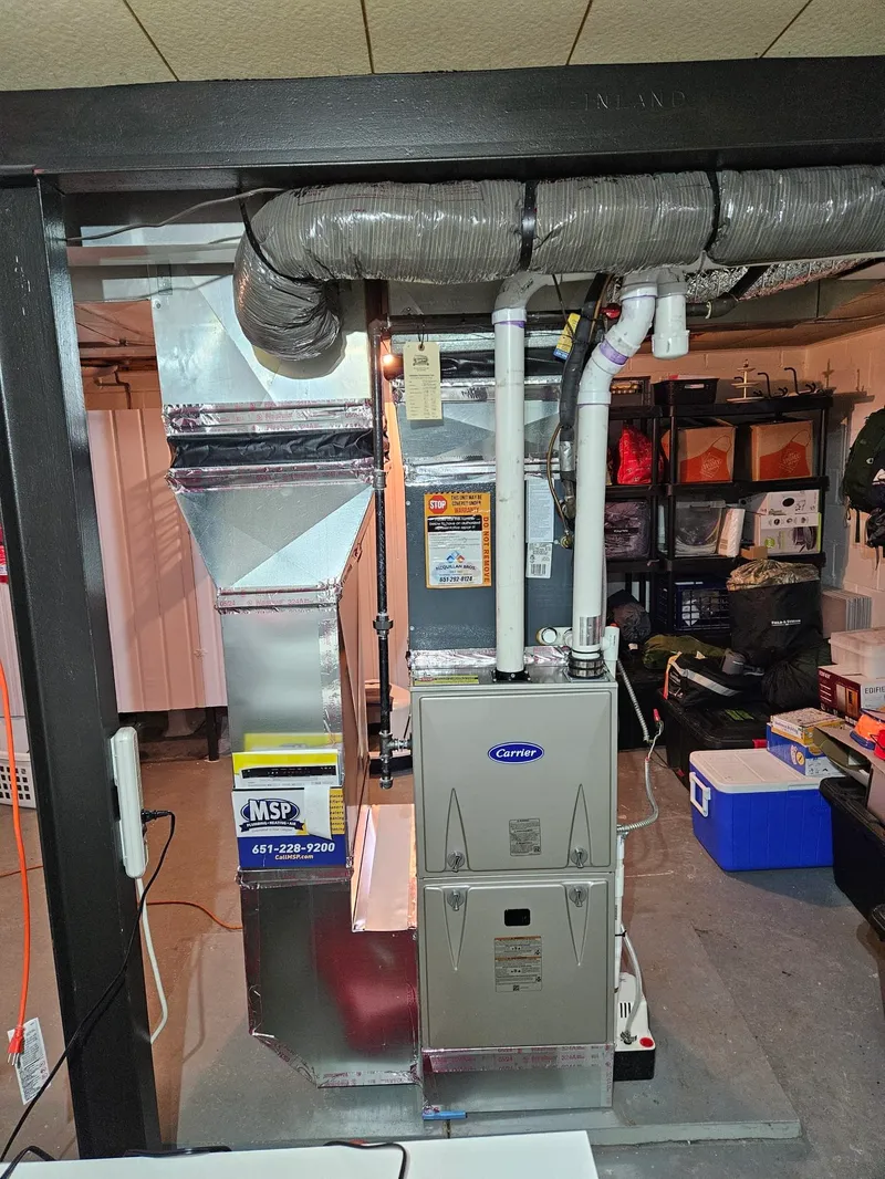 Sealed Combustion Furnace Install project in West Saint Paul, Minnesota, photo 1 of 5