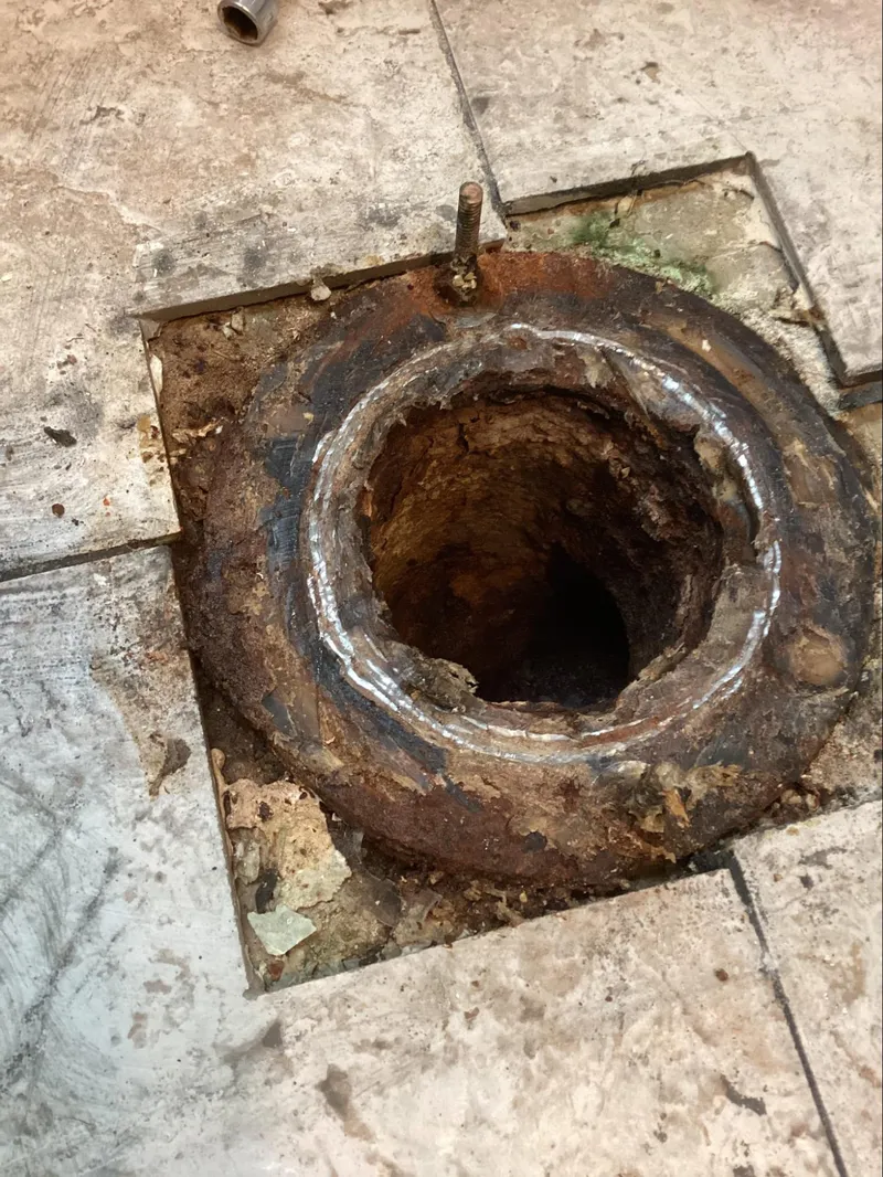 Toilet Leak and Closet Flange Repair project, photo 1 of 2