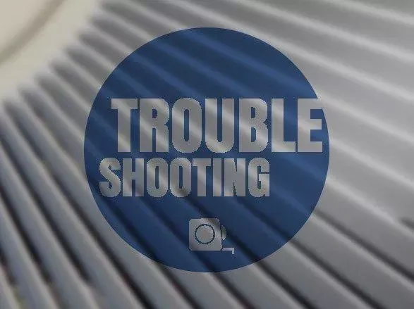 Troubleshooting heading over an HVAC vent