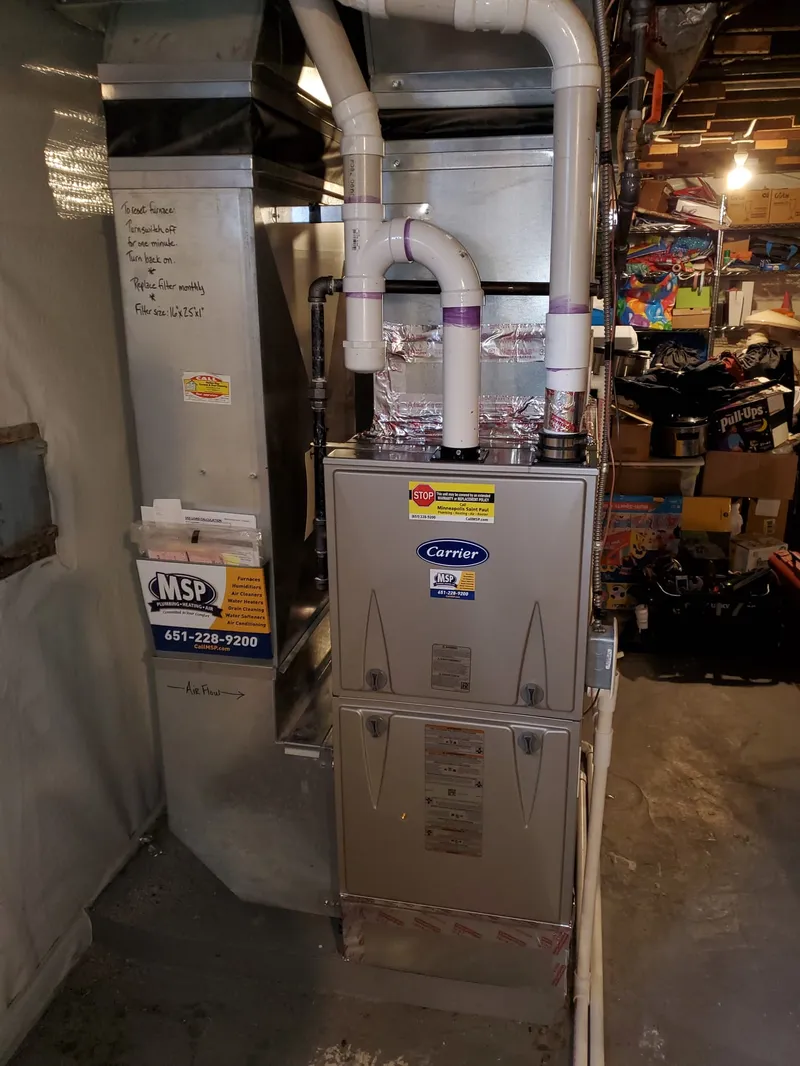 Two-Stage Furnace Changeout project in Lauderdale, Minnesota, photo 1 of 1