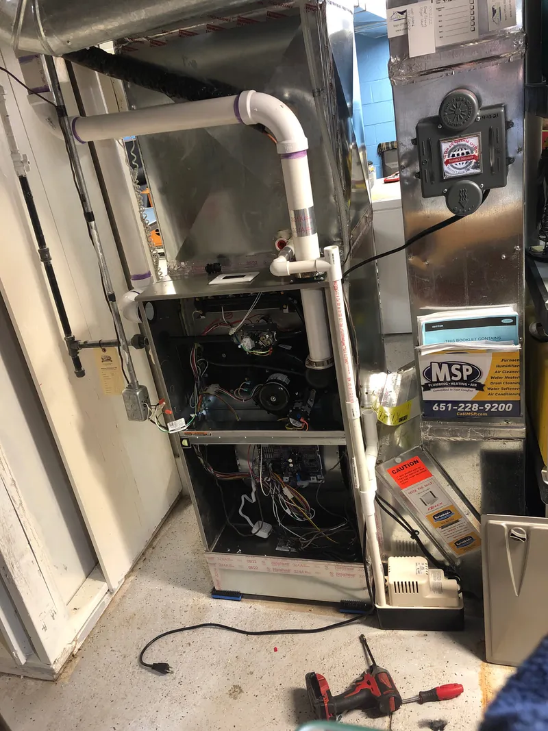 Two-Stage Furnace Upgrade project in Lauderdale, Minnesota, photo 1 of 1