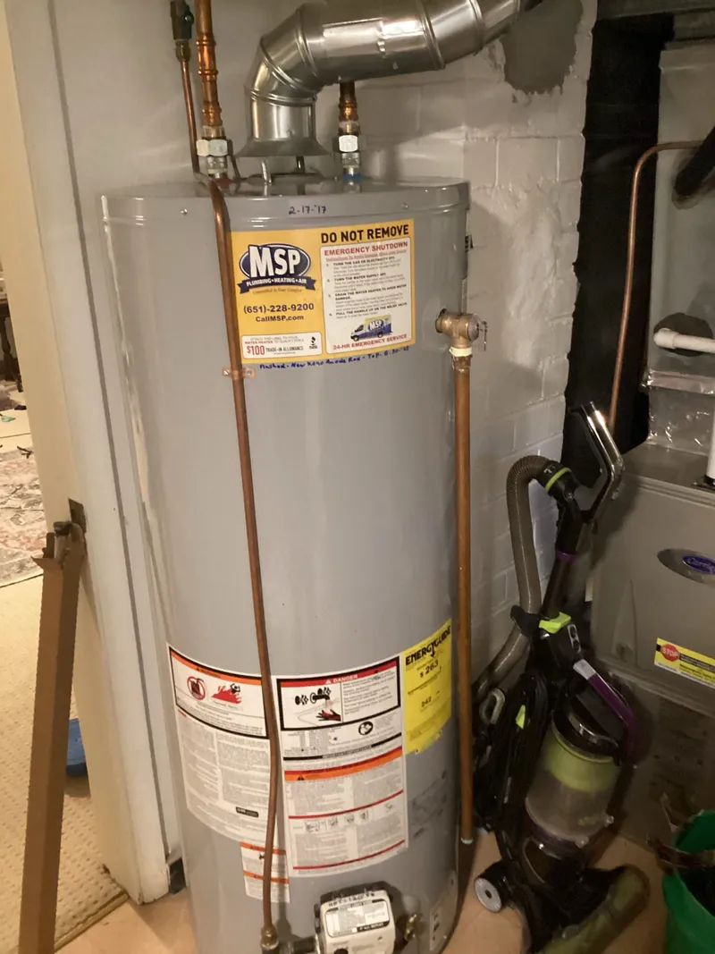 Water Heater Maintenance project in Roseville, Minnesota, photo 1 of 3