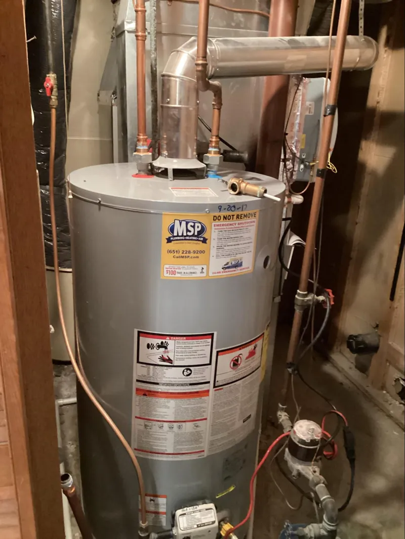 Water Heater Tune-Up and Bathroom Faucet Repair project, photo 1 of 2