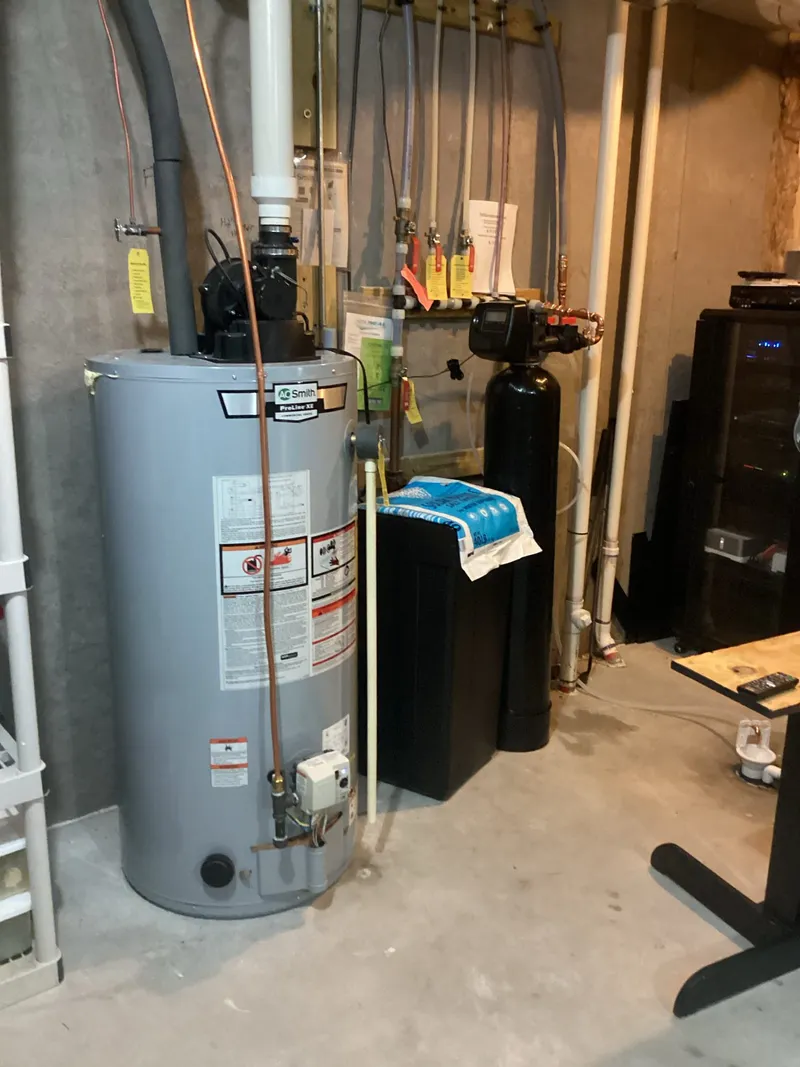 Water Softener Installation and Water Heater Maintenance project in Bayport, Minnesota, photo 1 of 3