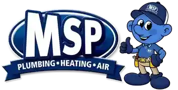 MSP plumbing heating air logo